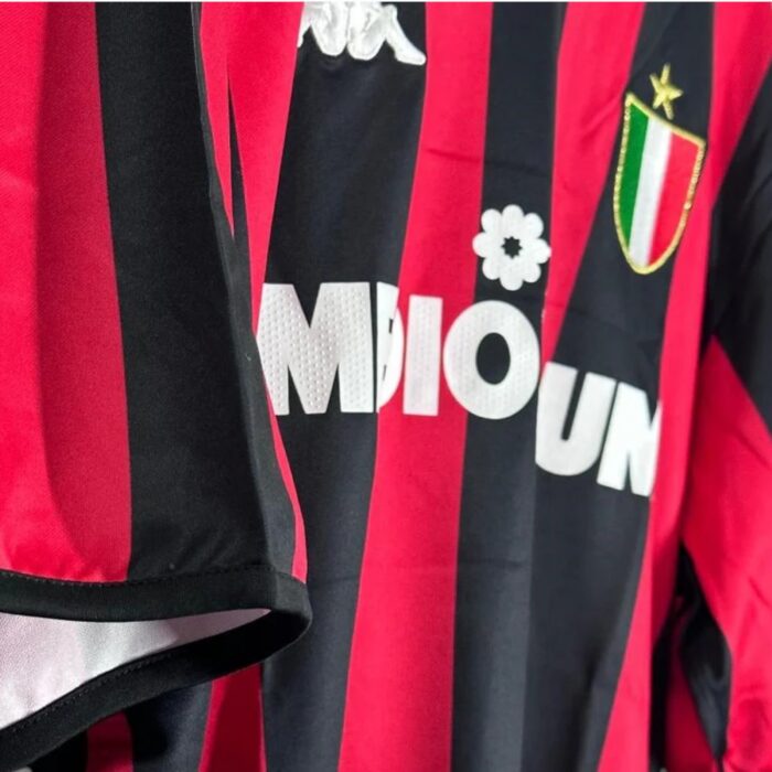 AC Milan Home Shirt 1988 1989 - Image 3