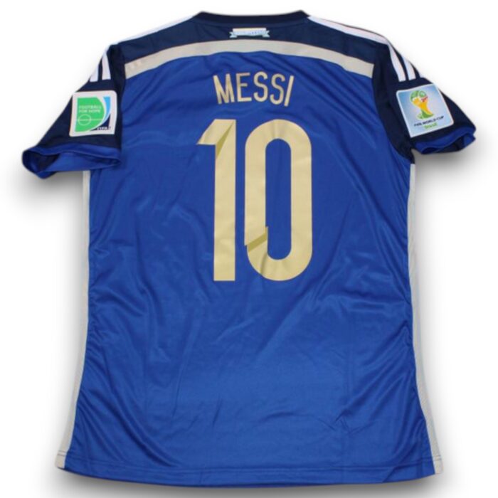 Argentina Away World Final Shirt 2014 - Image 2