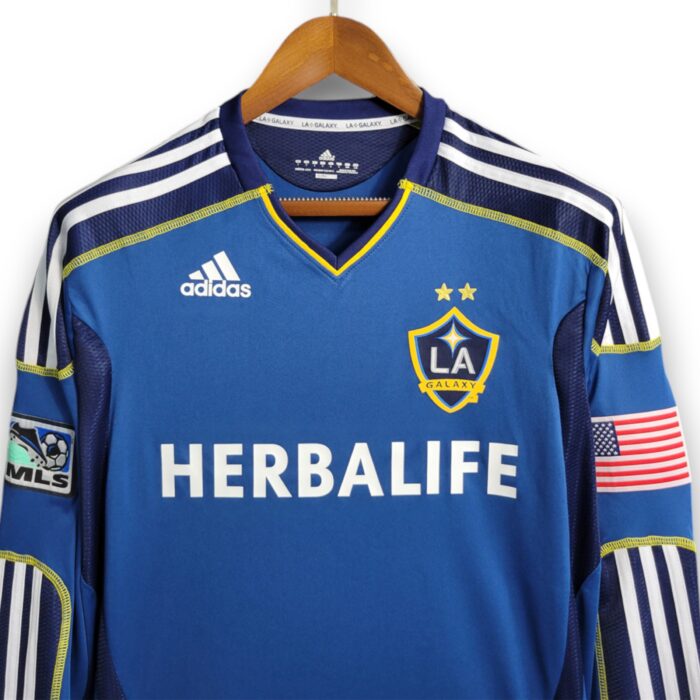 L.A Galaxy Away Long Sleeve Shirt 2011 2012 - Image 2