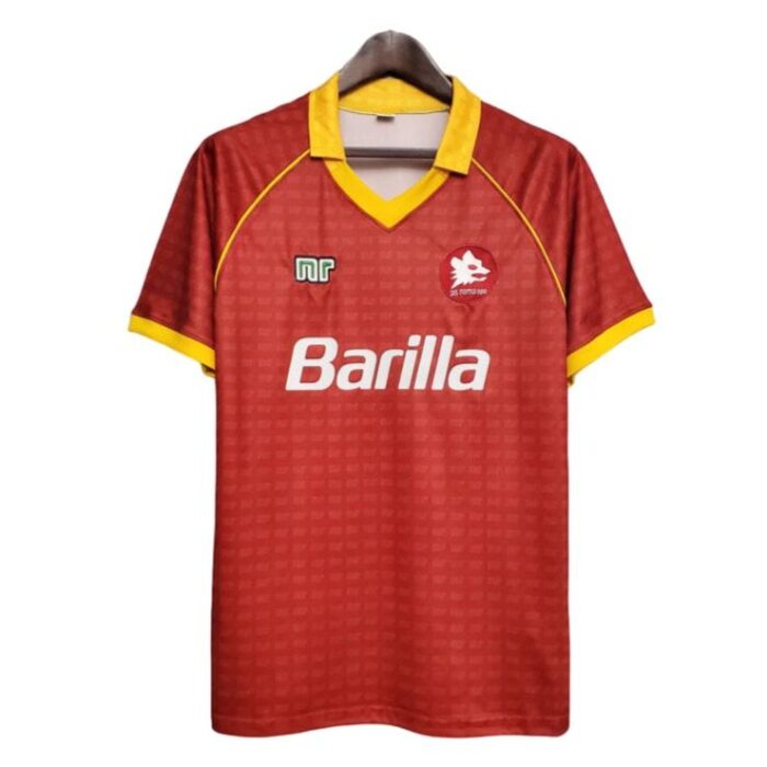 AS Roma Home Shirt 1990 1991