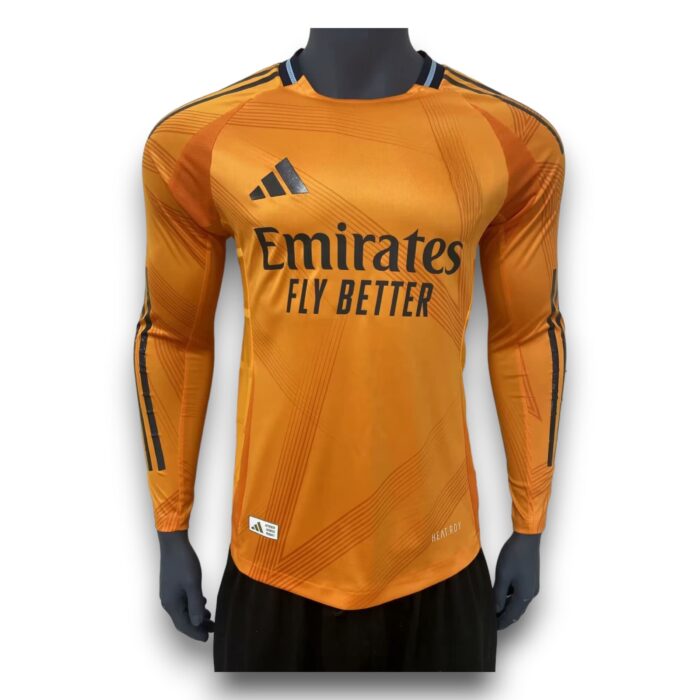 Real Madrid Away Long Sleeve 2024 2025 - Player Version