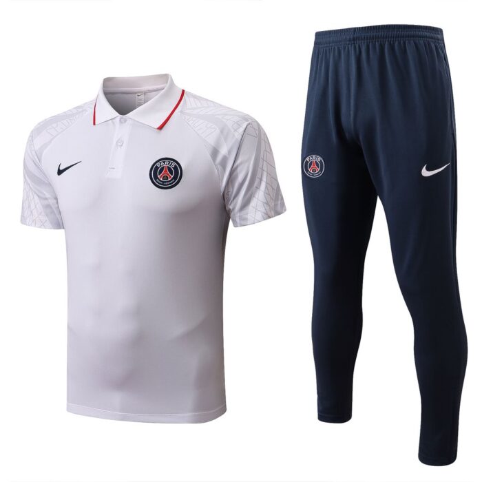 PSG Away Tracksuit Short Sleeves 2022 2023