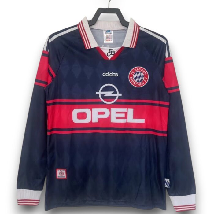 Bayern Múnich Home Long Sleeve Shirt 1997 1998