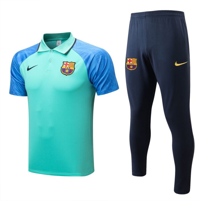 Barcelona Alternative 2 Tracksuit Short Sleeve 2022 2023