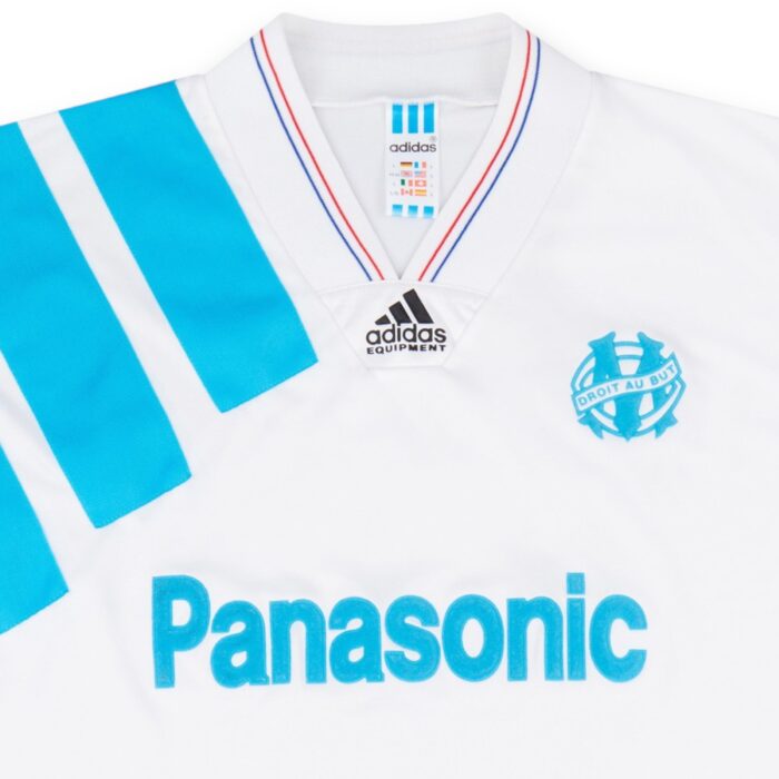 Olympique de Marsella Home Shirt 1992 1993 - Image 2