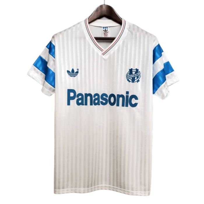 Olympique de Marsella Home Shirt 1990 1991