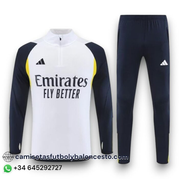 Real Madrid Home 2 Tracksuit 2023 2024 - Training