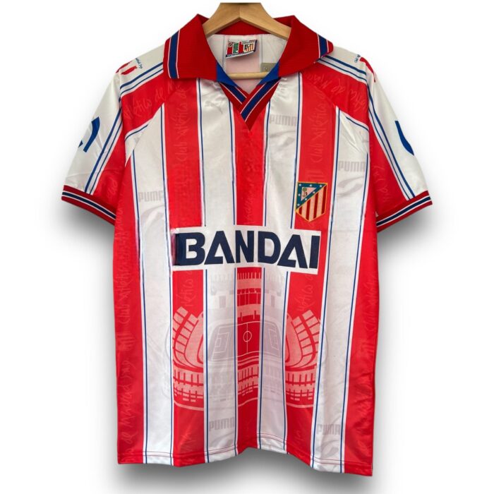 Atletico de Madrid Home Shirt 1996 1997