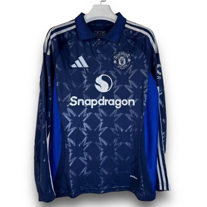 Manchester United Away Long Sleeve Shirt 2024 2025