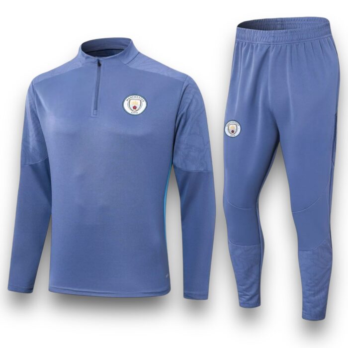 Manchester City Home 2 Tracksuit 2024 2025 - Training