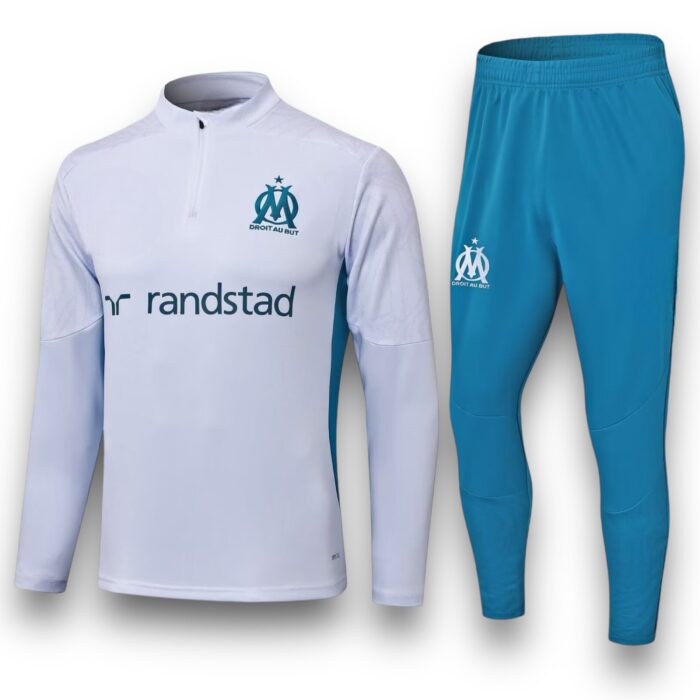 Olympique Marsella Home Tracksuit 2024 2025 - Training