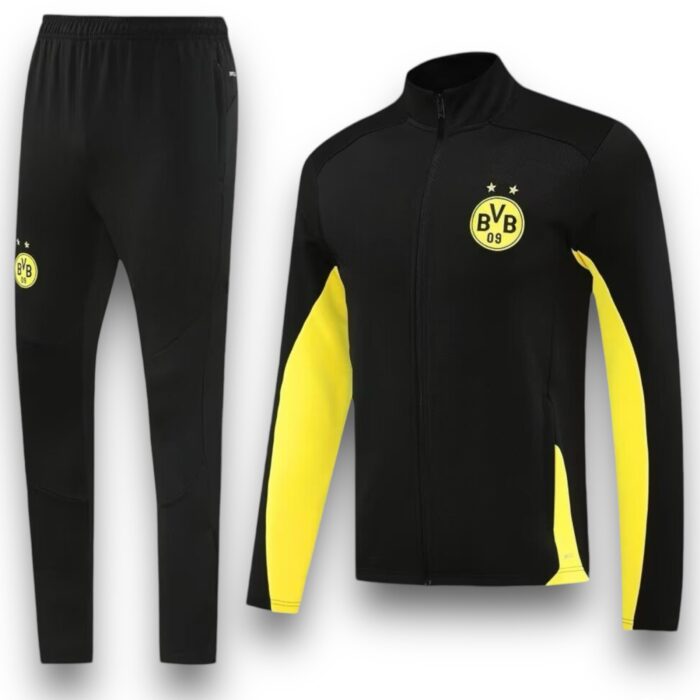 Borussia Dortmund Away Tracksuit 2024 2025 - Zip