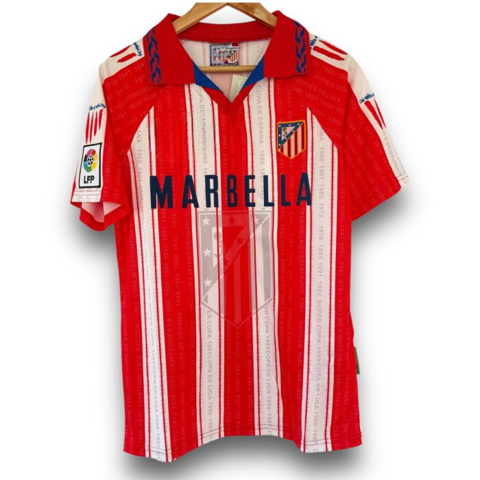 Atletico de Madrid Home Shirt 1994 1995