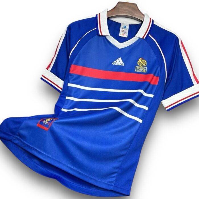France Home Shirt 1998 - Image 5
