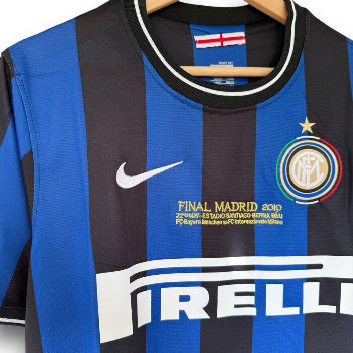 Inter de Milan Home Final Champions League Shirt 2009 2010 - Image 4
