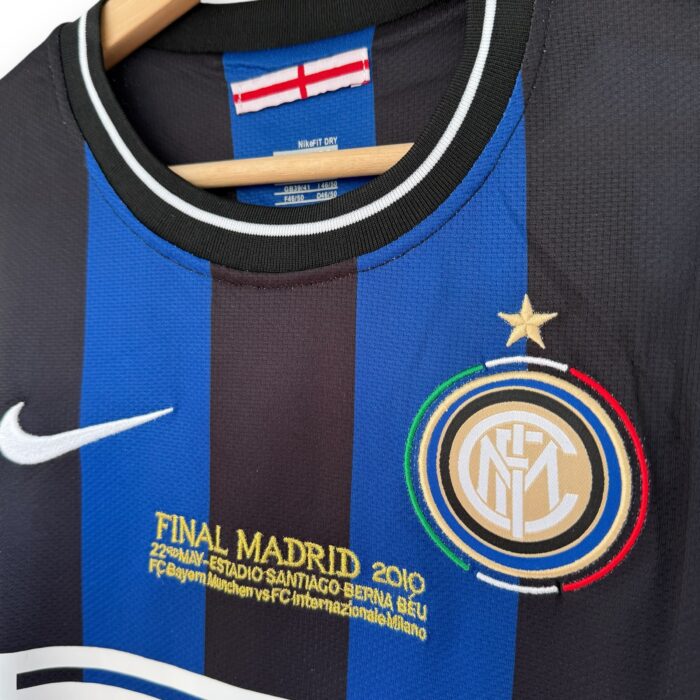 Inter de Milan Home Final Champions League Shirt 2009 2010 - Image 3