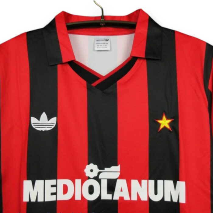 AC Milan Home Shirt 1990 1991 - Image 2
