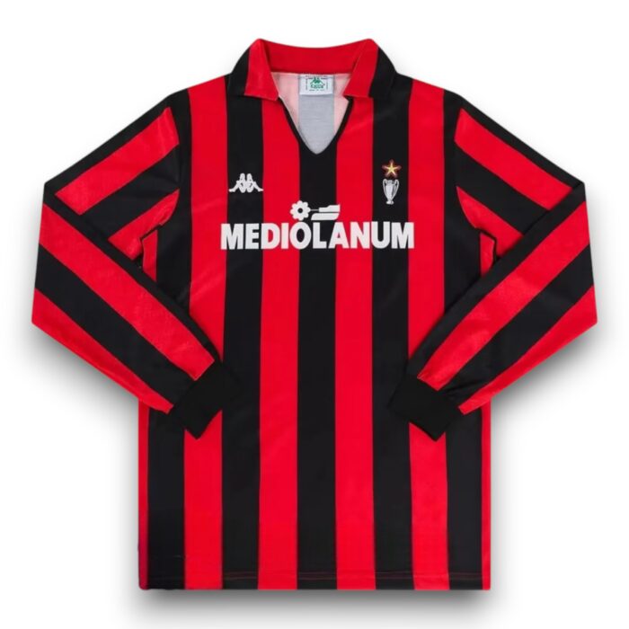 AC Milan Home Long Sleeve 1989 1990