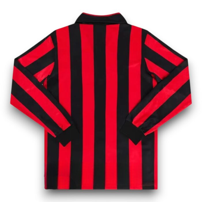 AC Milan Home Long Sleeve 1989 1990 - Image 2