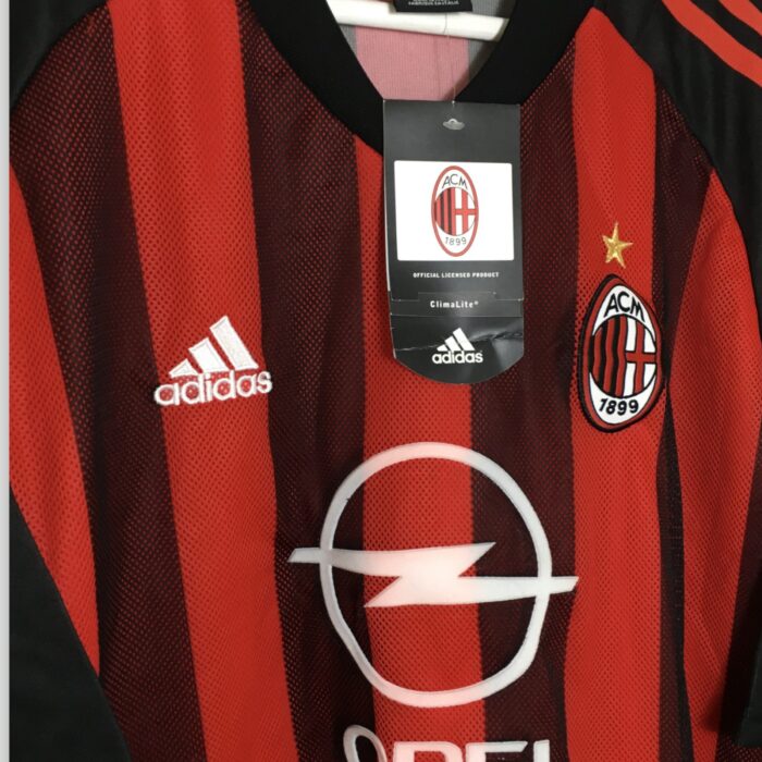 AC Milan Home Shirt 2002 2003 - Image 3