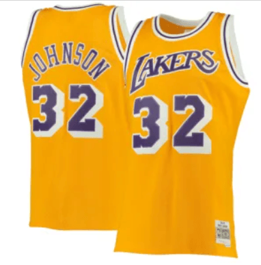 Los Angeles Lakers Magic Johnson Mitchell and Ness Shirt