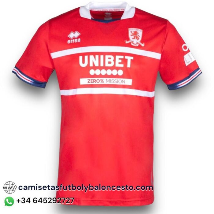 Middlesbrough Home Shirt 2023 2024