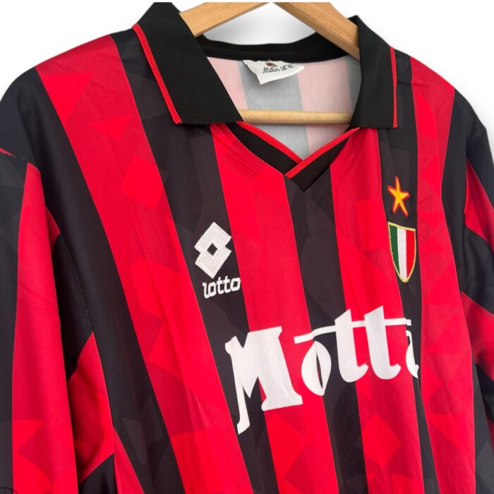 AC Milan Home Long Sleeve Shirt 1993 1994 - Image 5