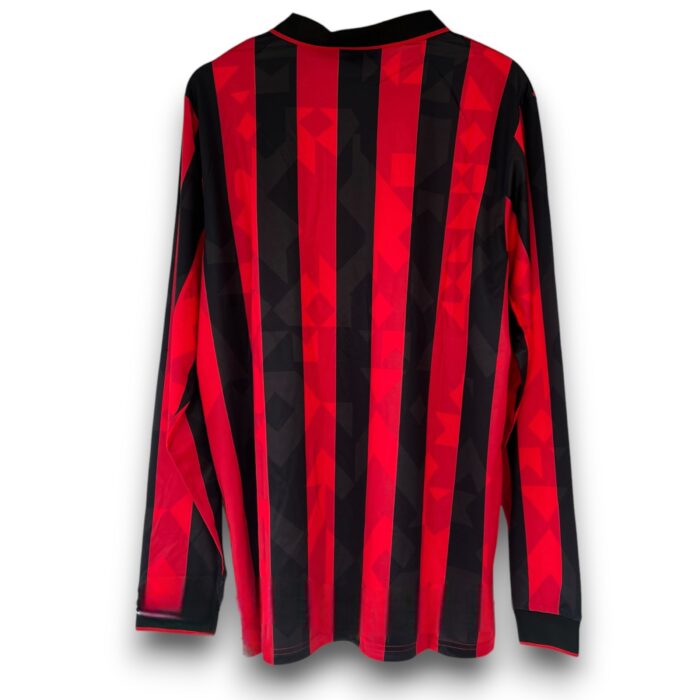 AC Milan Home Long Sleeve Shirt 1993 1994 - Image 2