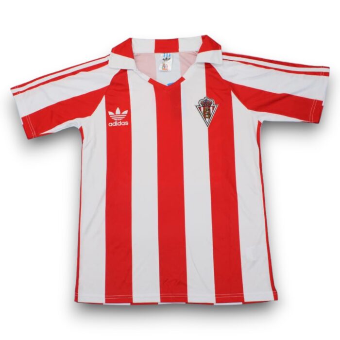 Sporting Gijón Home Shirt 1985 1986