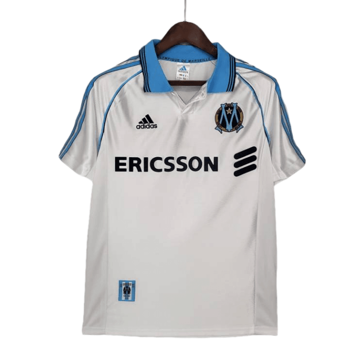 Olympique de Marsella Home "Aniversariy" Shirt 1998 1999