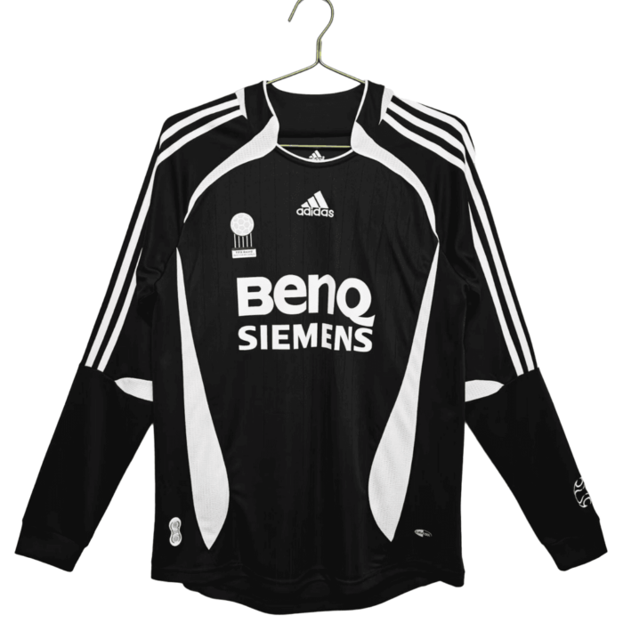 Real Madrid Away Long Sleeve Shirt 2006 2007