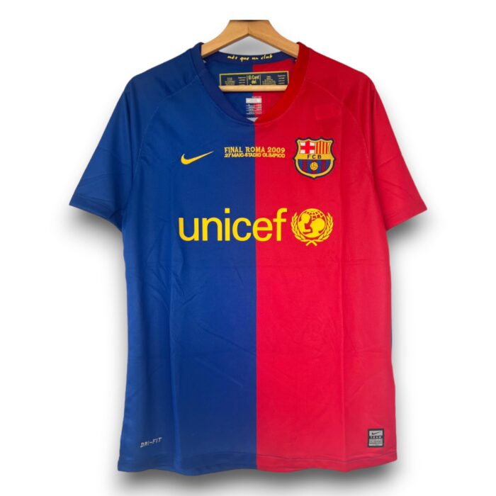 Barcelona Home Final UCL Shirt 2008 2009