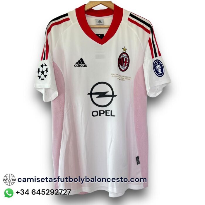 AC Milán Away Final UCL Shirt 2002 2003