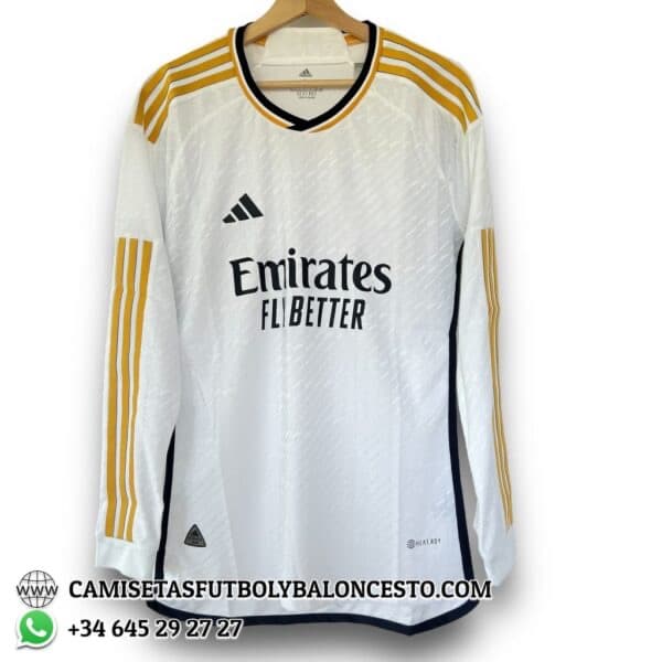 Real Madrid Home Long Steeve 2023 2024 - Player Version