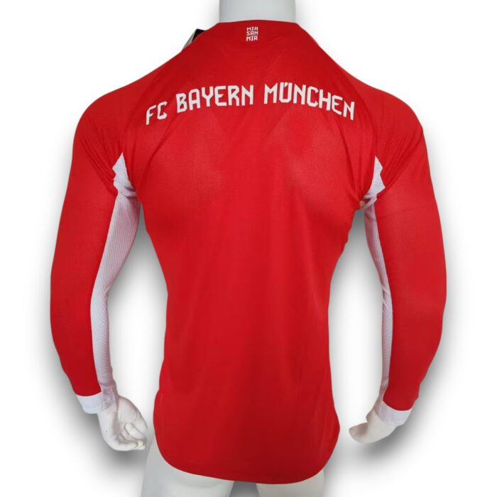 Bayern Múnich Home Long Sleeve Shirt 2025 2026 - Version Player - Image 2