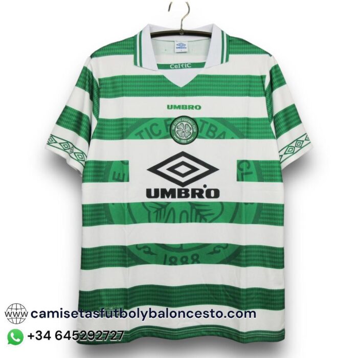 Celtic Home Shirt 1997 1998