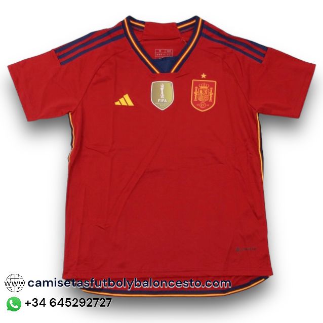 Spain Home Shirt 2022 2023 - Women's Soccer