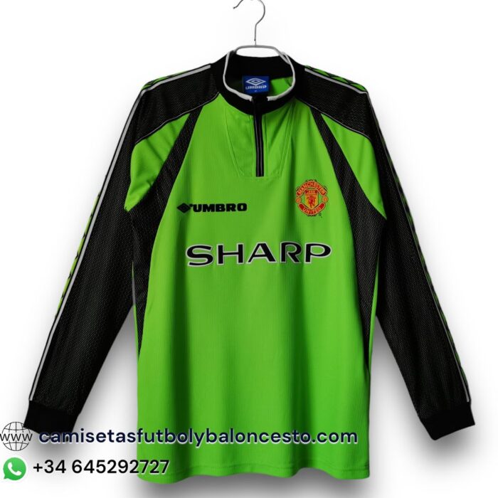 Manchester United Home Goalkeeper Long Sleeve Shirt 1998 1999