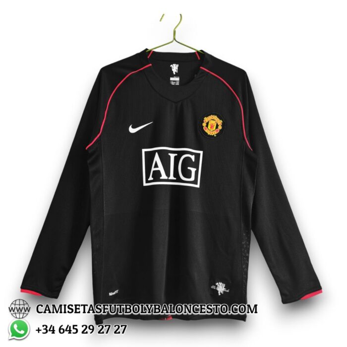 Manchester United Away Long Sleeve Shirt 2007 2008