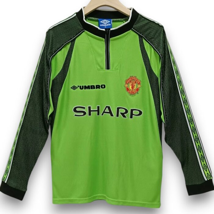 Manchester United Home Goalkeeper Long Sleeve Shirt 1998 1999