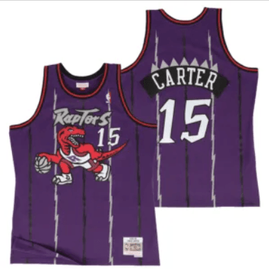 Toronto Raptors Carter Mitchell & Ness Shirt