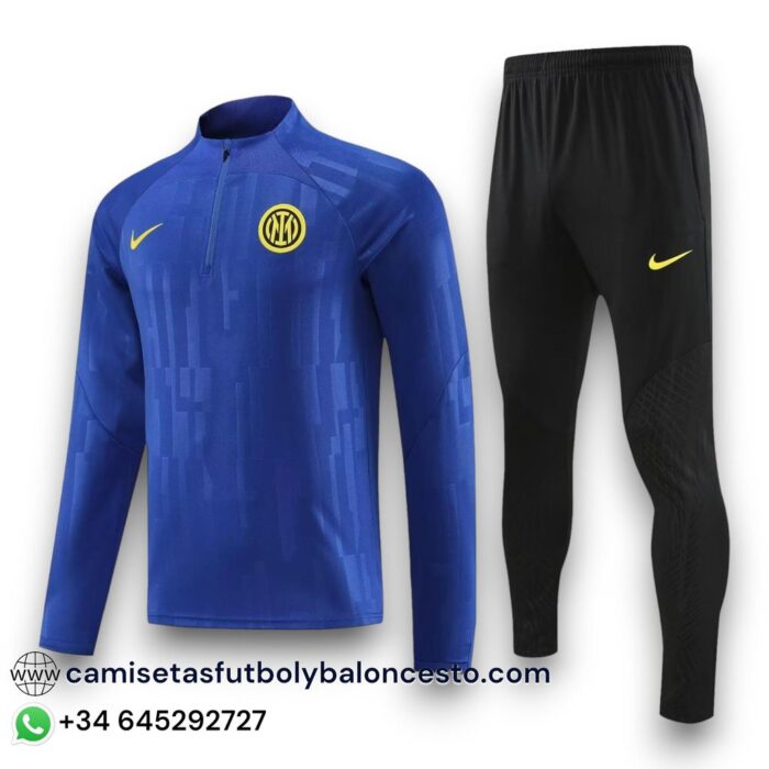 Inter de Milan Home Tracksuit 2023 2024 - Training