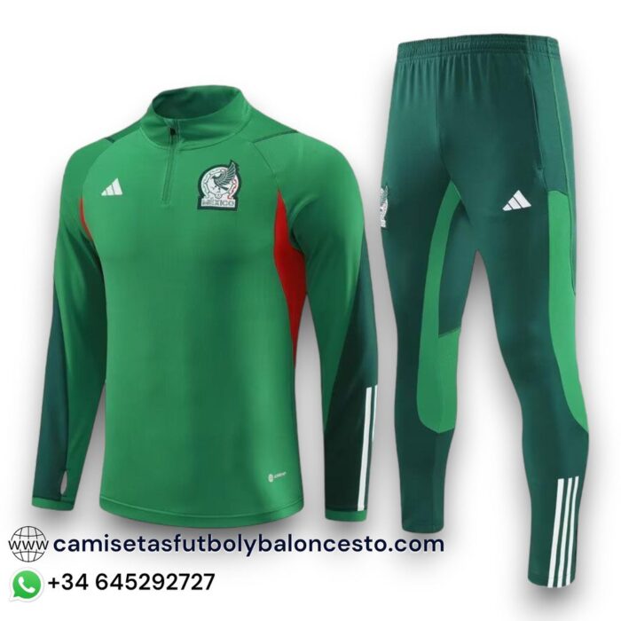 Mexico Home Tracksuit 2023 2024 - Training