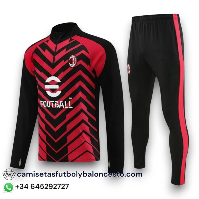 Milan Home Tracksuit 2023 2024 - Training