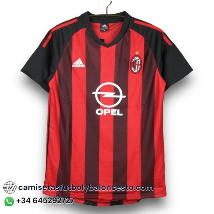 AC Milan Home Shirt 2002 2003