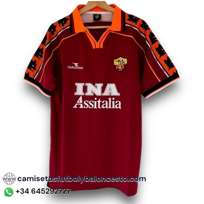 AS Roma Home Shirt 1998 1999