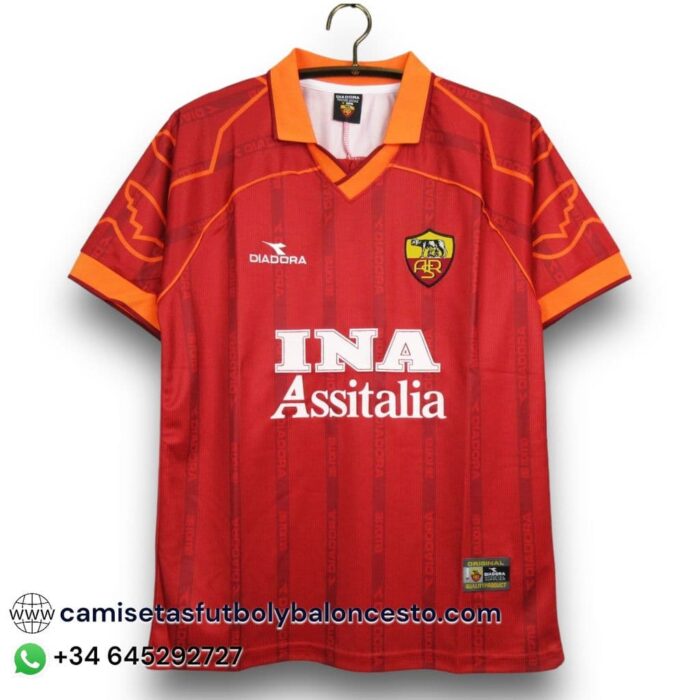 AS Roma Home Shirt 1999 2000