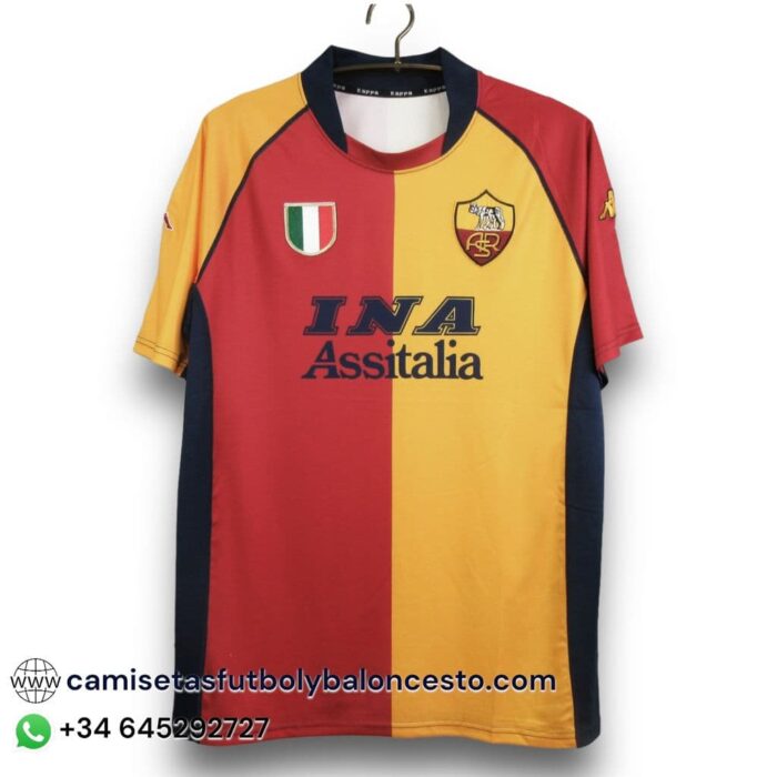 AS Roma Home Shirt 2001 2002