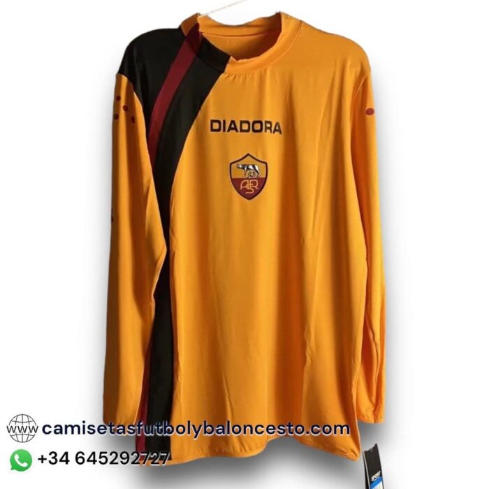 AS Roma Away Long Sleeve Shirt 2005 2006