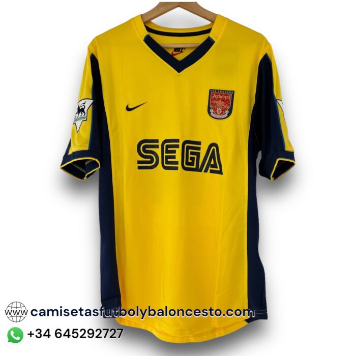 Arsenal Away Shirt 1999 2000